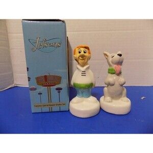 NEW The Jetson's Salt & Pepper Shakers Warner Brothers Vintage Style